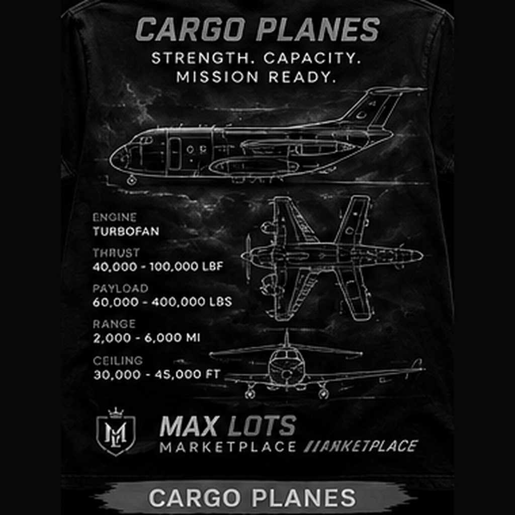 Strength Capacity Mission Ready Cargo Tee — Vintage Black, back