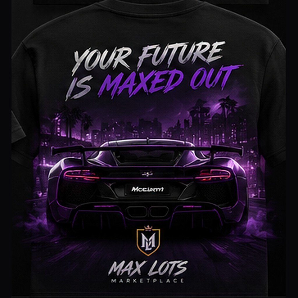 Max Out Your Life Tee — Vintage Black, back