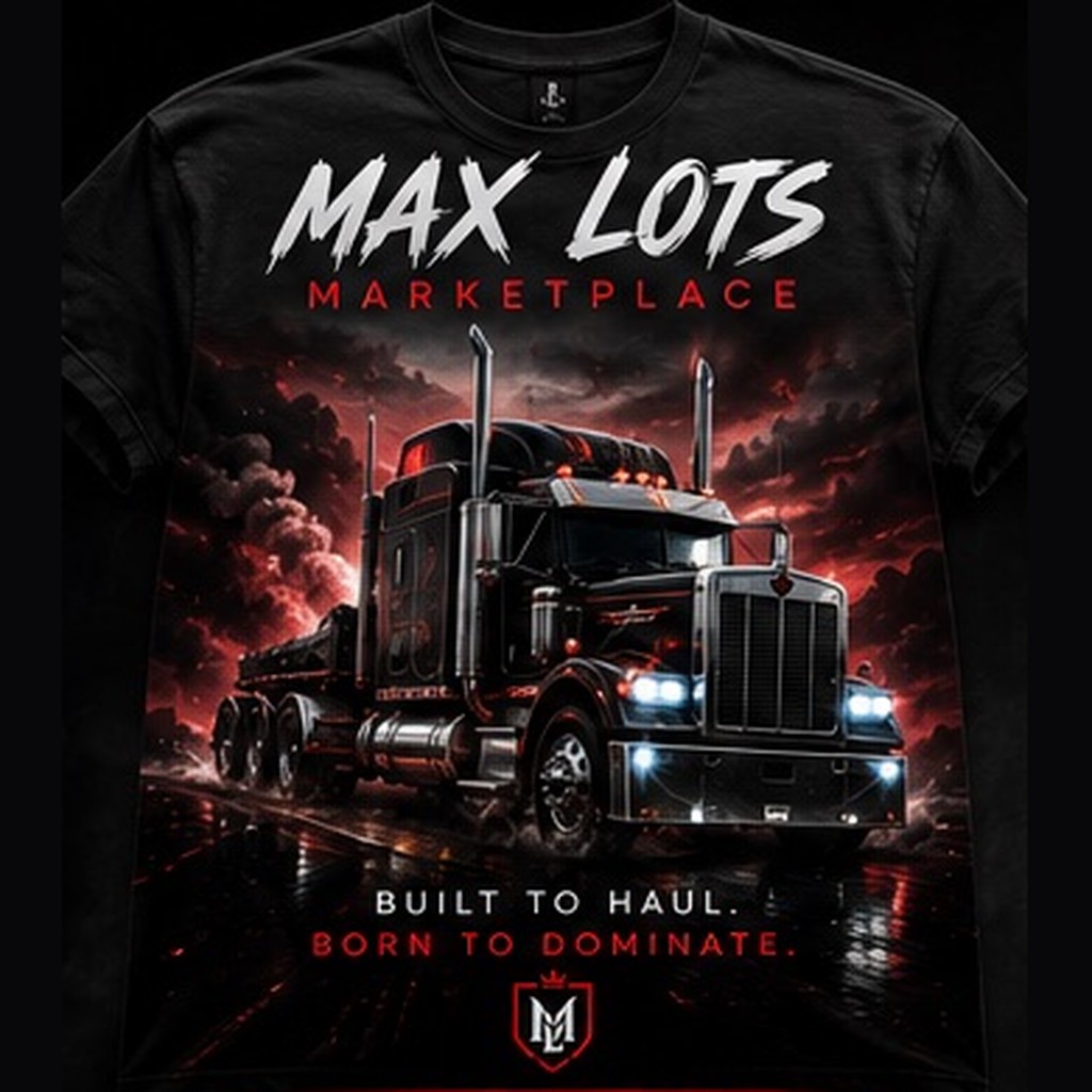 Built to Haul Semi Truck Tee — Vintage Black, front