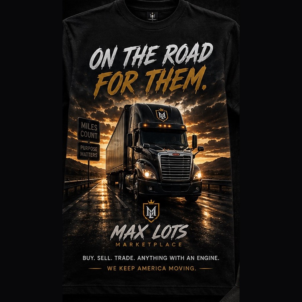 On the Road For Them Tee — Vintage Black, front