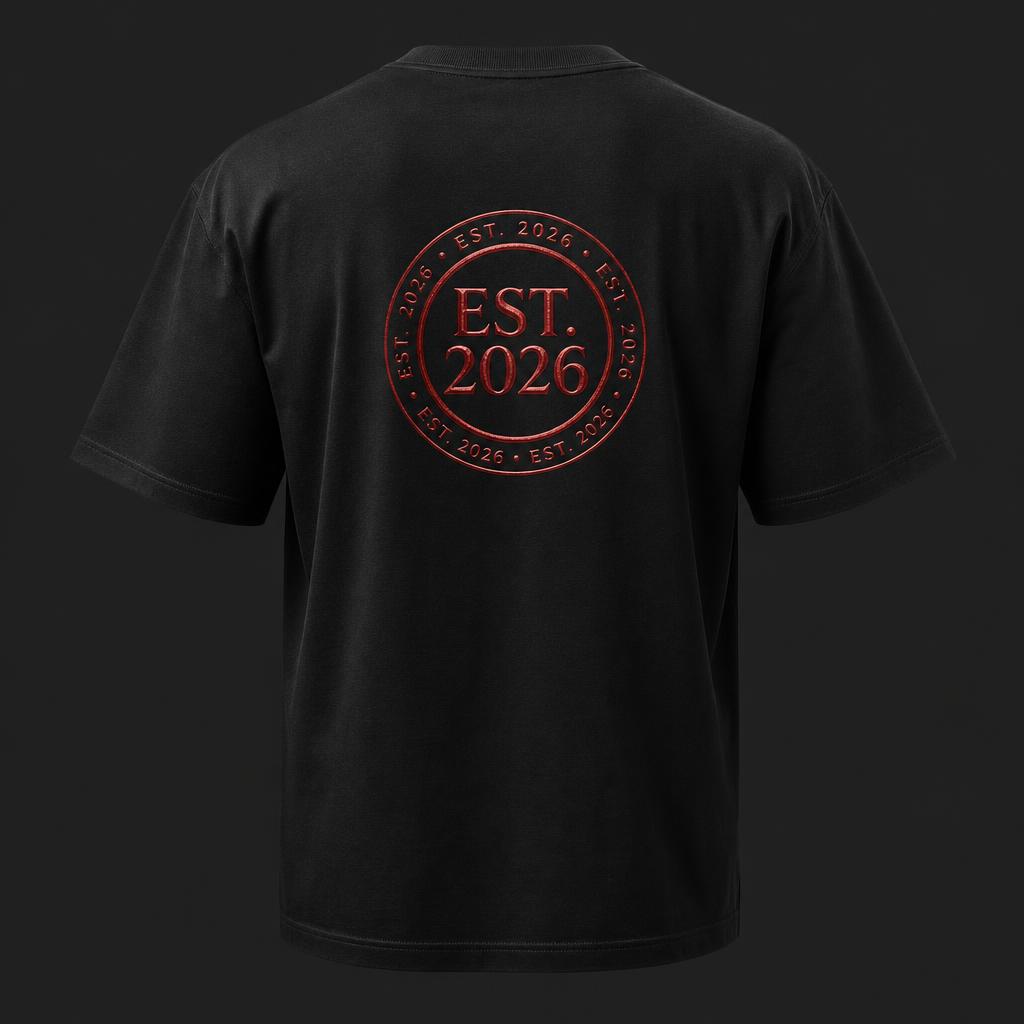 Max Lots Founder Edition Shirt — Jet Black, back
