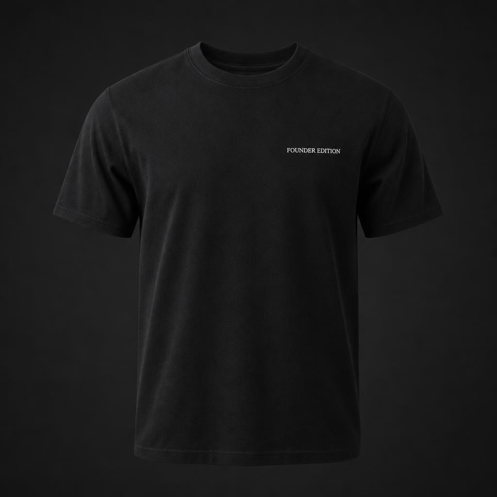 Max Lots Founder Edition Shirt — Jet Black, front